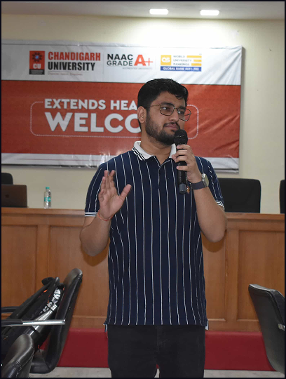 BlockseBlock mentor speaking at an event